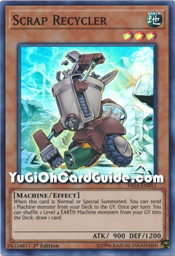 Yu-Gi-Oh! Scrap Recycler SR10-EN017 – 1. Auflage, Gemeinsame Karte | Für Machina Deck