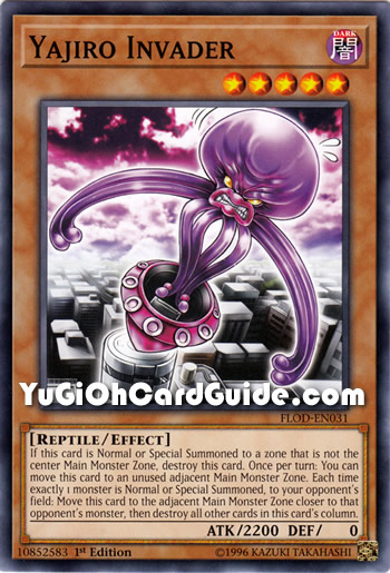 Yu-Gi-Oh Card: Yajiro Invader