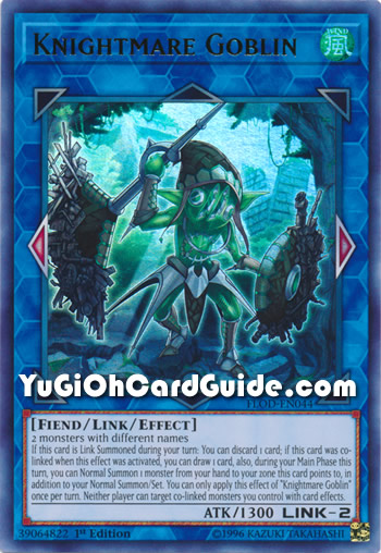 Yu-Gi-Oh Card: Knightmare Goblin