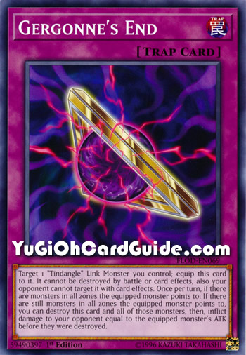 Yu-Gi-Oh Card: Gergonne's End