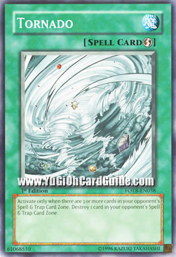 Yu-Gi-Oh Card: Tornado
