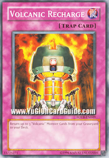 Yu-Gi-Oh Card: Volcanic Recharge