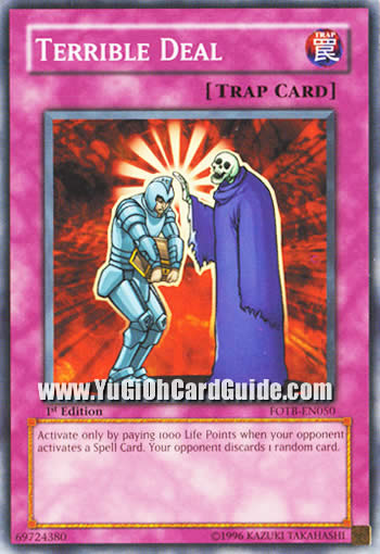 Yu-Gi-Oh Card: Terrible Deal