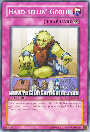 Yu-Gi-Oh Card: Hard-sellin' Goblin