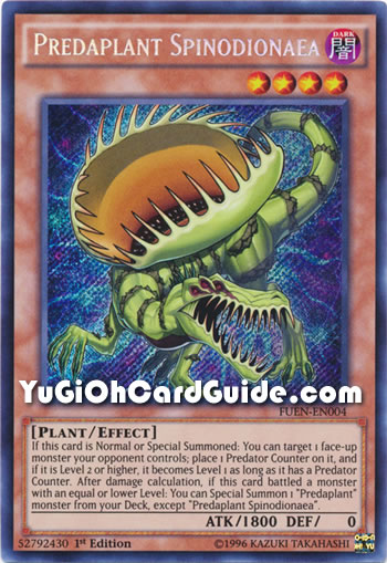 Yu-Gi-Oh Card: Predaplant Spinodionaea