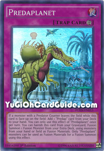 Yu-Gi-Oh Card: Predaplanet