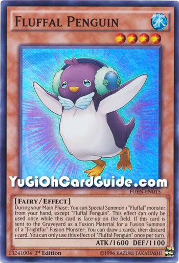 Yu-Gi-Oh Card: Fluffal Penguin