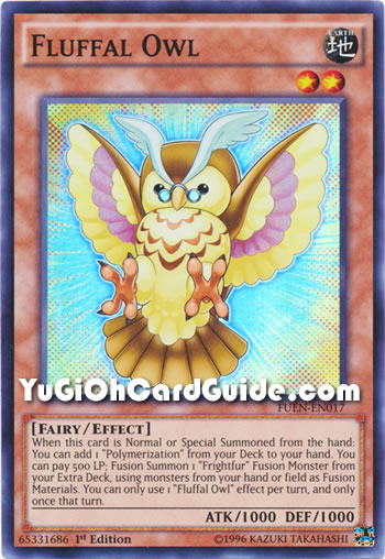 Yu-Gi-Oh Card: Fluffal Owl