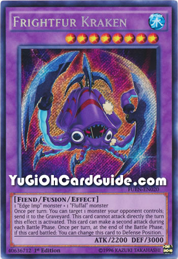 Yu-Gi-Oh Card: Frightfur Kraken