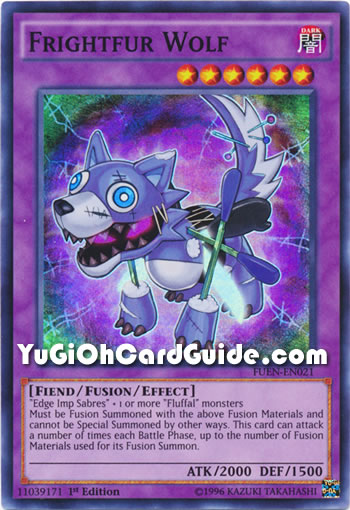 Yu-Gi-Oh Card: Frightfur Wolf