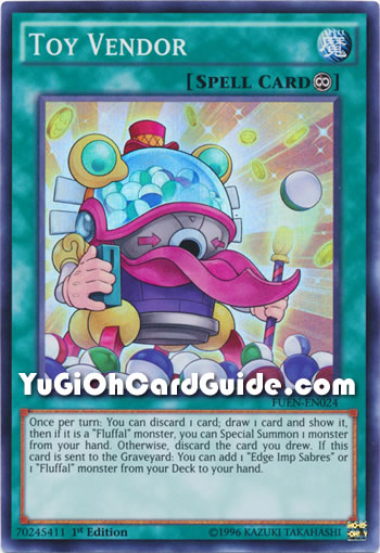 Yu-Gi-Oh Card: Toy Vendor