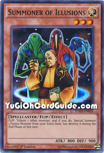 Yu-Gi-Oh Card: Summoner of Illusions