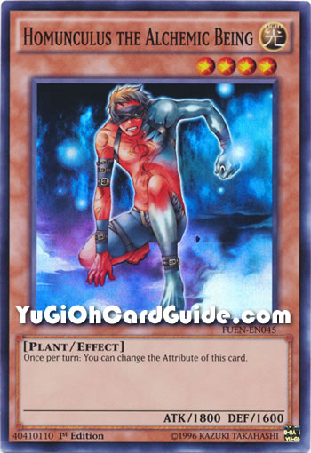Yu-Gi-Oh Card: Homunculus the Alchemic Being