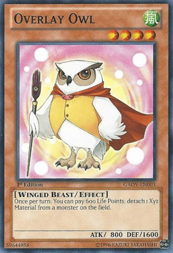 Yu-Gi-Oh Card: Overlay Owl