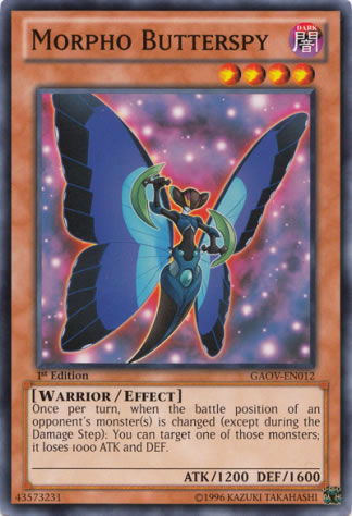 Yu-Gi-Oh Card: Morpho Butterspy