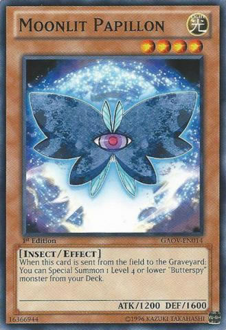 Yu-Gi-Oh Card: Moonlit Papillon