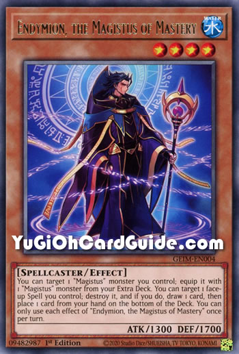 Yu-Gi-Oh Card: Endymion, the Magistus of Mastery