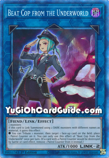 Yu-Gi-Oh Card: Beat Cop from the Underworld