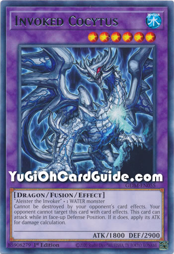 Yu-Gi-Oh Card: Invoked Cocytus