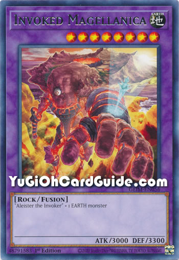 Yu-Gi-Oh Card: Invoked Magellanica