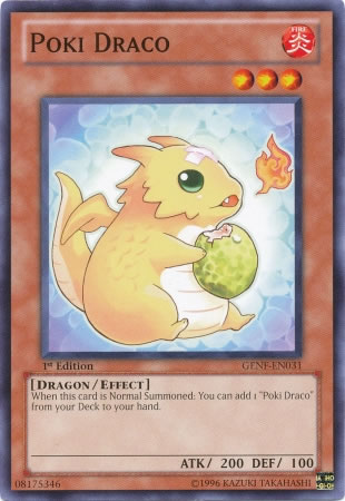 Yu-Gi-Oh Card: Poki Draco