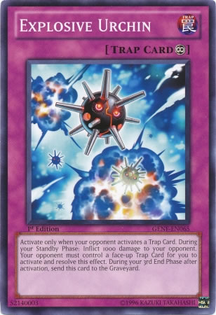 Yu-Gi-Oh Card: Explosive Urchin