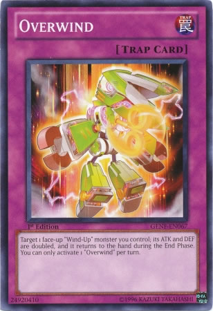Yu-Gi-Oh Card: Overwind