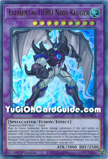 Yu-Gi-Oh Card: Elemental HERO Neos Kluger