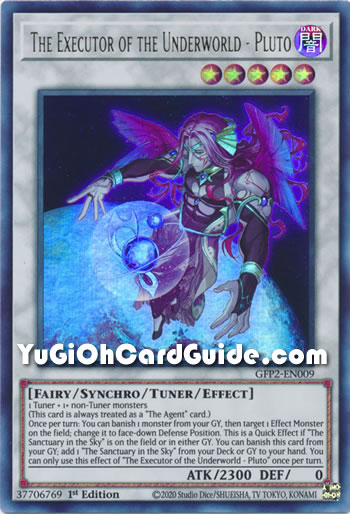 Yu-Gi-Oh Card: The Executor of the Underworld - Pluto
