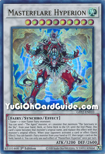 Yu-Gi-Oh Card: Masterflare Hyperion