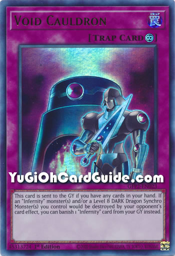 Yu-Gi-Oh Card: Void Cauldron