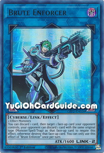 Yu-Gi-Oh Card: Brute Enforcer