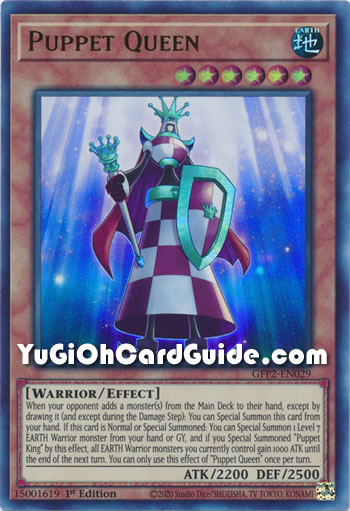 Yu-Gi-Oh Card: Puppet Queen