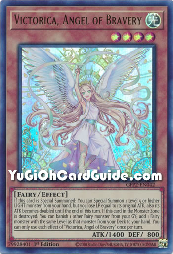 Yu-Gi-Oh Card: Victorica, Angel of Bravery