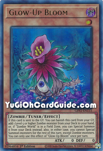 Yu-Gi-Oh Card: Glow-Up Bloom