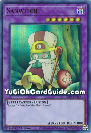 Yu-Gi-Oh Card: Sanwitch