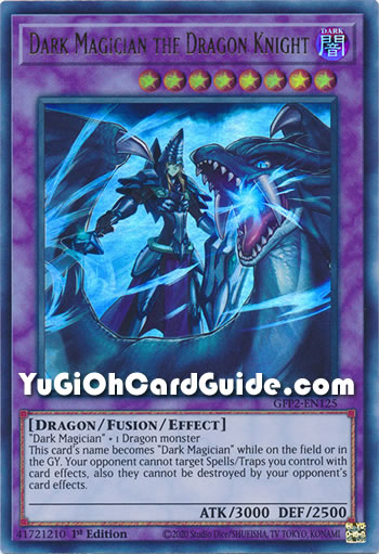 Yu-Gi-Oh Card: Dark Magician the Dragon Knight