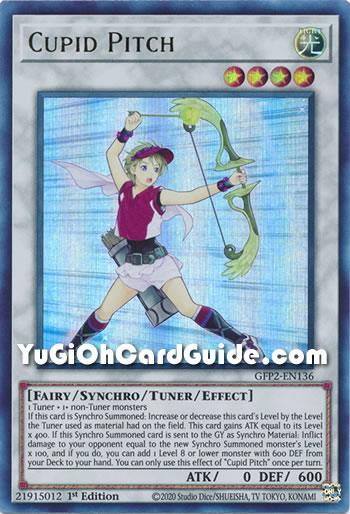 Yu-Gi-Oh Card: Cupid Pitch