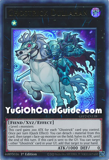 Yu-Gi-Oh Card: Ghostrick Dullahan