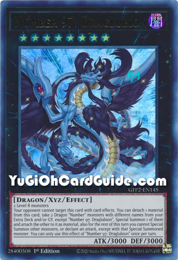 Yu-Gi-Oh Card: Number 97: Draglubion