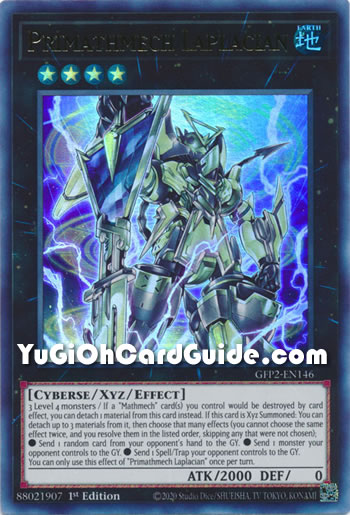 Yu-Gi-Oh Card: Primathmech Laplacian