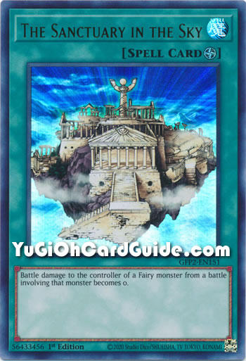 Yu-Gi-Oh Card: The Sanctuary in the Sky