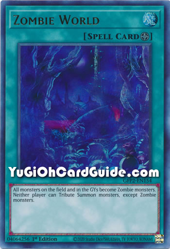 Yu-Gi-Oh Card: Zombie World