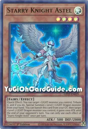 Yu-Gi-Oh Card: Starry Knight Astel