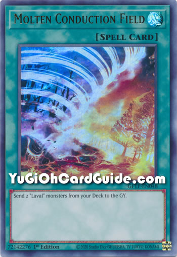 Yu-Gi-Oh Card: Molten Conduction Field