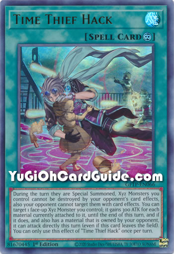 Yu-Gi-Oh Card: Time Thief Hack
