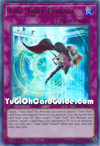 Yu-Gi-Oh Card: Time Thief Flyback