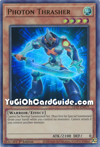 Yu-Gi-Oh Card: Photon Thrasher