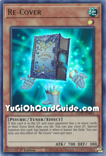 Yu-Gi-Oh Card: Re-Cover