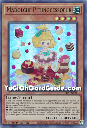 Yu-Gi-Oh Card: Madolche Petingcessoeur